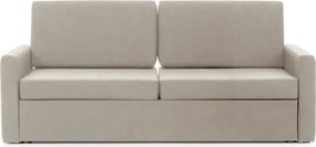 Elegantia kanapé félmagas ágyhoz 160 cm - krém Ado 1601 Halva szövet