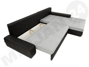 Sarok ülőgarnitúra Hesron (öko-bőr Soft 017 + Casablanca 2315). 1053592