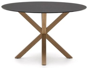 Kerek étkezőasztal üveg asztallappal ø 120 cm Argo – Kave Home