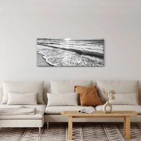 Kép - Naplemente a tengerparton (120x50 cm)