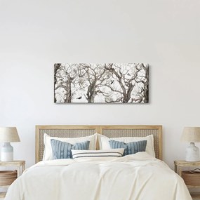 Kép - Erdei minta, rajz (120x50 cm)