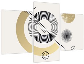 Kép - Geometriai formák N⁰2 (90x60 cm)