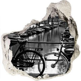 3d-s lyuk vizuális effektusok matrica Amszterdam kerékpárok nd-p-5974045