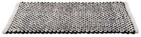 Fekete-fehér textil fürdőszobai kilépő 50x80 cm Covelo – Wenko