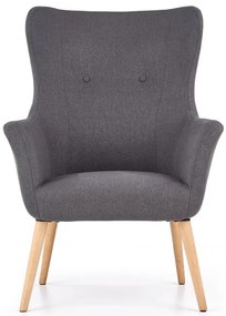 Sötétszürke relax fotel ECHO