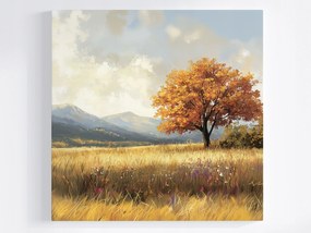 Poszter Tájkép Szabadtér Hegyek Fa Ősz 40x40