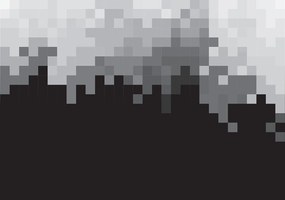 Fotótapéta flizelina Pixel táj absztrakt geometria 416x254 +ragasztó