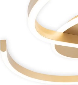 Brilagi -LED Fényerőszabályozható mennyezeti lámpatest SPIRAL LED/56W/230V 3000/4000/6000K+távirányító