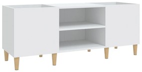 fehér, rétegelt lemezszekrény 121 x 38 x 48 cm, fa textúra