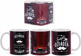 Kerámia bögre Szuper Nagypapa Nagypapa napja autó