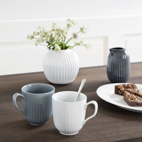 Hammershoi antracitszürke porcelán bögre, 330 ml - Kähler Design