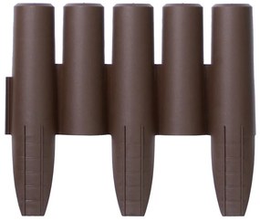 PROSPERPLAST Kerti paliszád sötétbarna 270cm