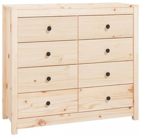 tömör fenyőfa kisszekrény 100 x 40 x 90 cm