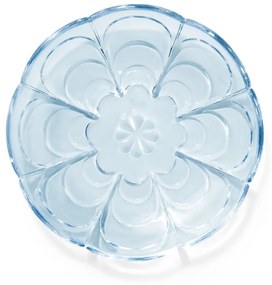 Világoskék üveg desszertes tányér készlet 2 db-os ø 16 cm Lily – Holmegaard