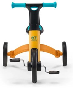 KINDERKRAFT 3v1 gyerek futóbicikli 4TRIKE sárga/türkiz