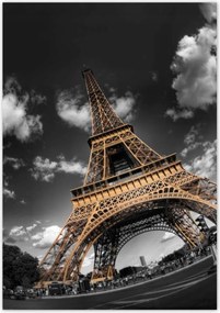 Poszterek 70x100 Arany Eiffel-torony