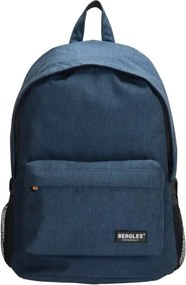 Sötétkék könnyű iskolai hátizsák „Kingdom”