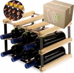 Palacktartó állvány Pet fém fa Eko 6 cipő Tömör