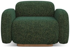 Sötétzöld fotel Ailani – Makamii