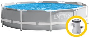 Intex Prism Frame medence 26700 3,05 x 0,76 m papírbetétes szűrőberendezéssel 28638