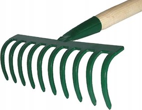 Gereblye kicsi 10 fogas 80cm Kard nyéllel