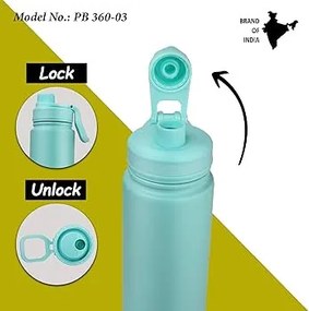 Újfajta Könnyített Termosz 650 ml Rozsdamentes Acél Vízes Palack
