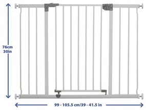 Dreambaby - Biztonsági korlát LIBERTY 99-105,5 cm