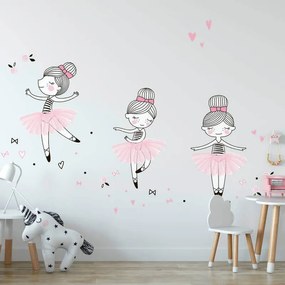 INSPIO Balerinák - Öntapadós falmatricák
