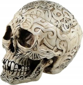 Kelta Koponya Celtic Skull Dekoráció Figura