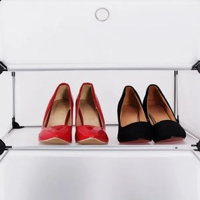 BOXIFY moduláris polcrendszer fiókokkal, fehér