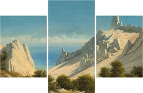 Kép - Georg Emil Libert, View of Sommerspiret, the Cliffs of Møn, reprodukciók (90x60 cm)