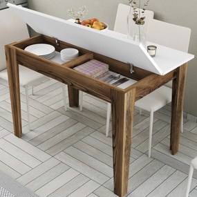 Étkező asztal Kiev 505 - Walnut, White