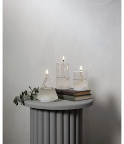 Flamme Float fehér LED gyertya üvegben, magasság 17,5 cm - Star Trading