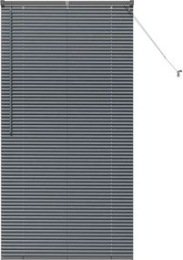vidaXL Zsalugáter Redőnyök Sötétszürke 175 x 85 cm Alumínium