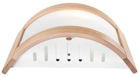 Fali lámpa ELODIE 1xE27/60W/230V tölgy