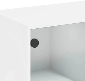 fehér szerelt fa tálalószekrény 102 x 37 x 75,5 cm