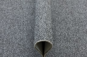 Nappali Szőnyeg Szürke Modern Hurkos Divatos Filc Topáz 150x250 cm