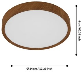 Eglo 75628 - GIGLIO LED mennyezeti lámpa 14,6W, 230V