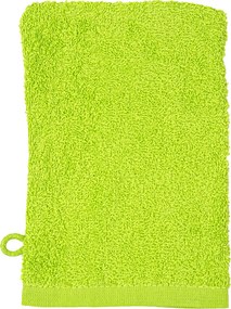 Klasszikus frottír mosdókesztyű 15x24 cm, zöld