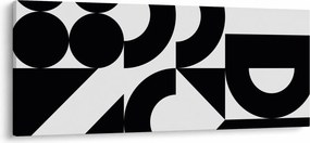 Kép - Geometriai absztrakció N⁰2 (120x50 cm)