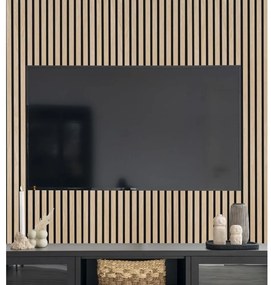 Akusztikus panel szett 2 db-os 60x240 cm Oak – House Nordic