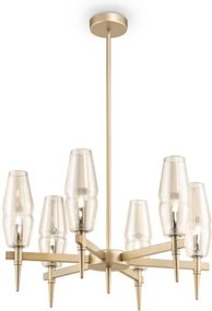 Maytoni LITA H002PL-06G Függőlámpa 6x28W/G9 IP20