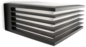 Philips - Kültéri fali lámpa SHADES 1xE27/15W/230V IP44 antracit