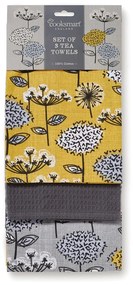 Pamut konyharuha szett 3 db-os 45x65 cm Retro Meadow – Cooksmart ®