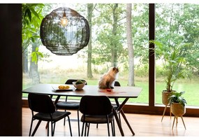 Fekete függőlámpa ø 70 cm Meezan – Dutchbone