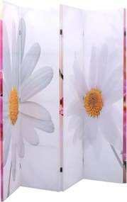 vidaXL virágmintás paraván 200 x 170 cm