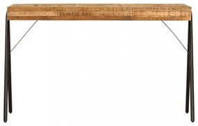 tömör mangófa íróasztal 118 x 50 x 75 cm