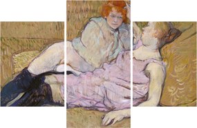 Kép - Henri de Toulouse-Lautrec, The Sofa, reprodukciók (90x60 cm)