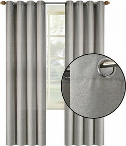 Függöny Kész Síma 250 Függönyök Karikákon Függönyök Nappaliba