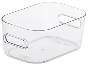 Műanyag tárolódoboz, 0,6 liter, SMARTSTORE Compact Clear XS, átlátszó (CSDSMART02)